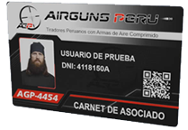 Carnet Oficial de Asociado Airguns Perú